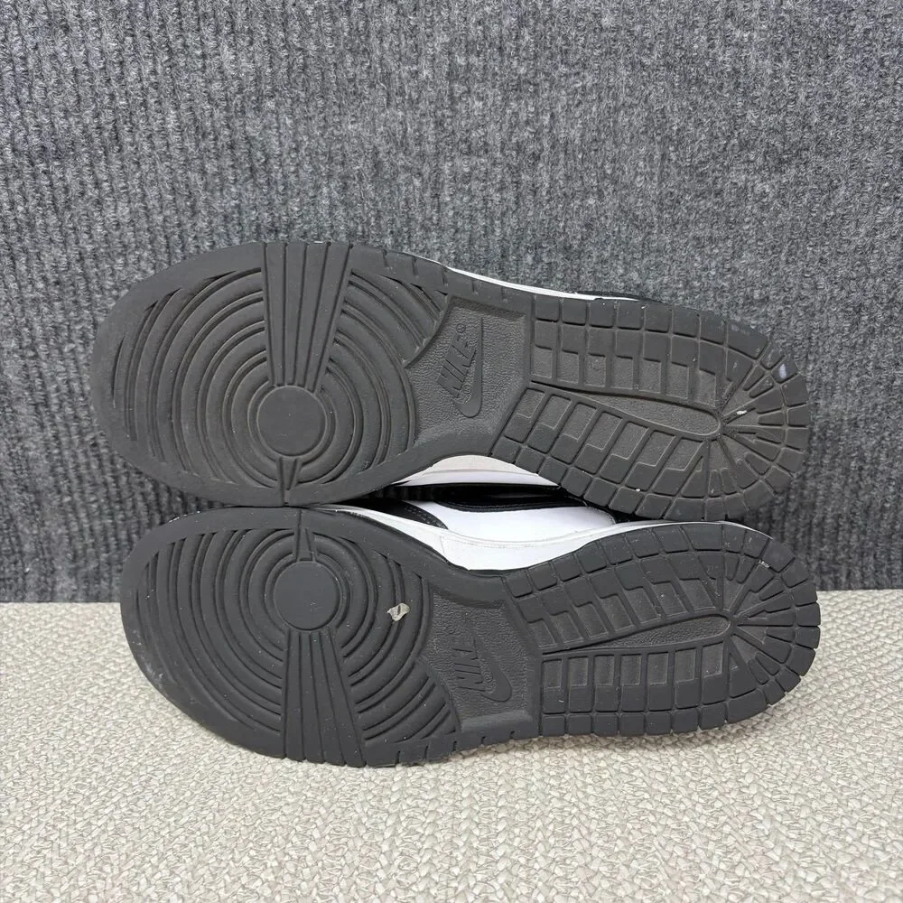 Nike Dunk Low Retro Panda White Black Leather Shoes Mens Size 9 DD1391-100